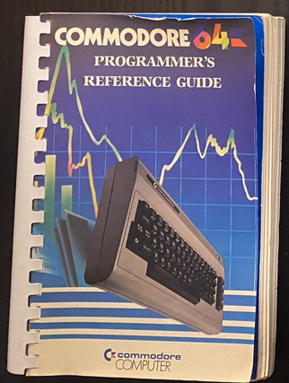 Cover of the Commodore 64 Programmer's Reference Guide. 